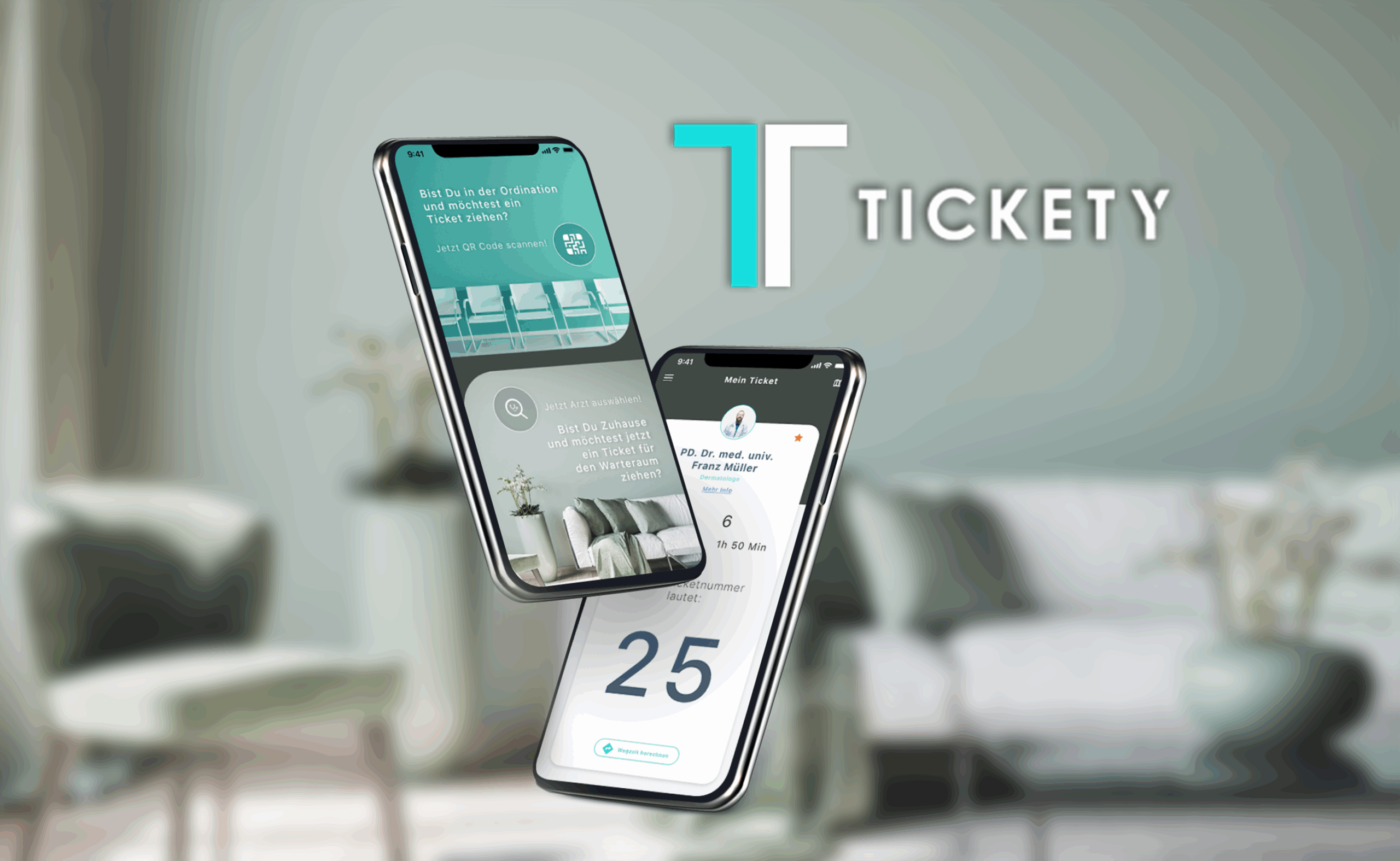 TICKETY – Das eTicket für’s Wartezimmer